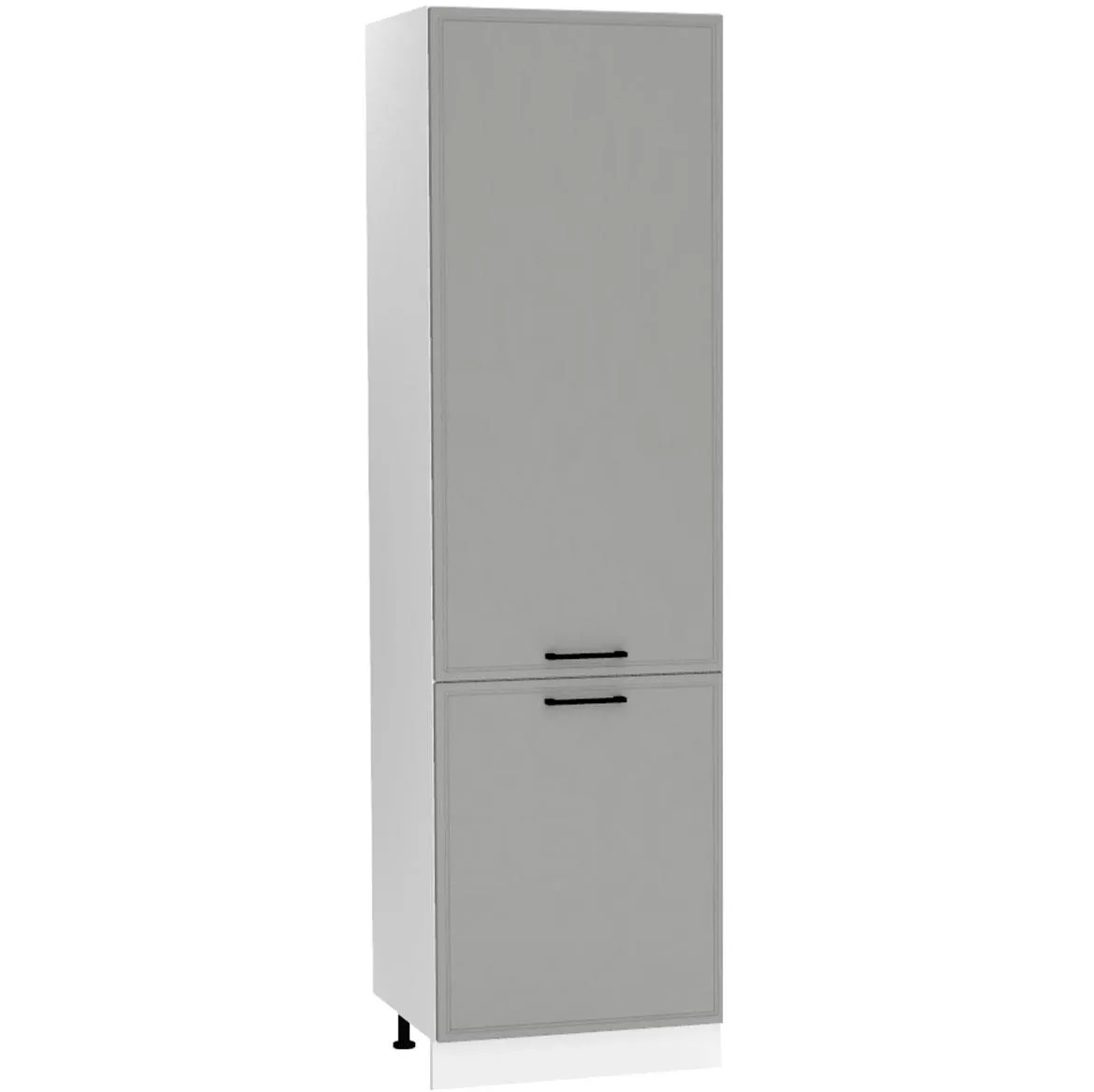 Emily D60LO 2133 PL 2FR kuhinjski element 2 vrata 60x56x213,3 cm belo/sivi
