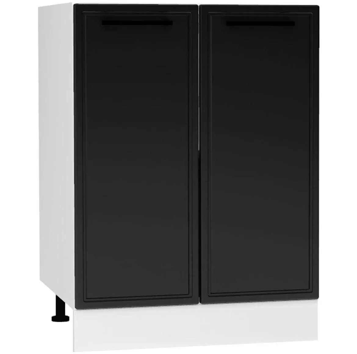 Emily D60PC PL kuhinjski element 2 vrata 60x52,4x82 cm belo/crni