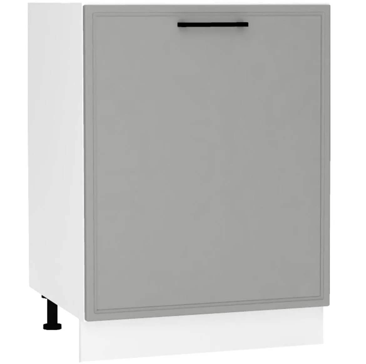 Emily D60PC PL kuhinjski element 2 vrata 60x52,4x82 cm belo/sivi
