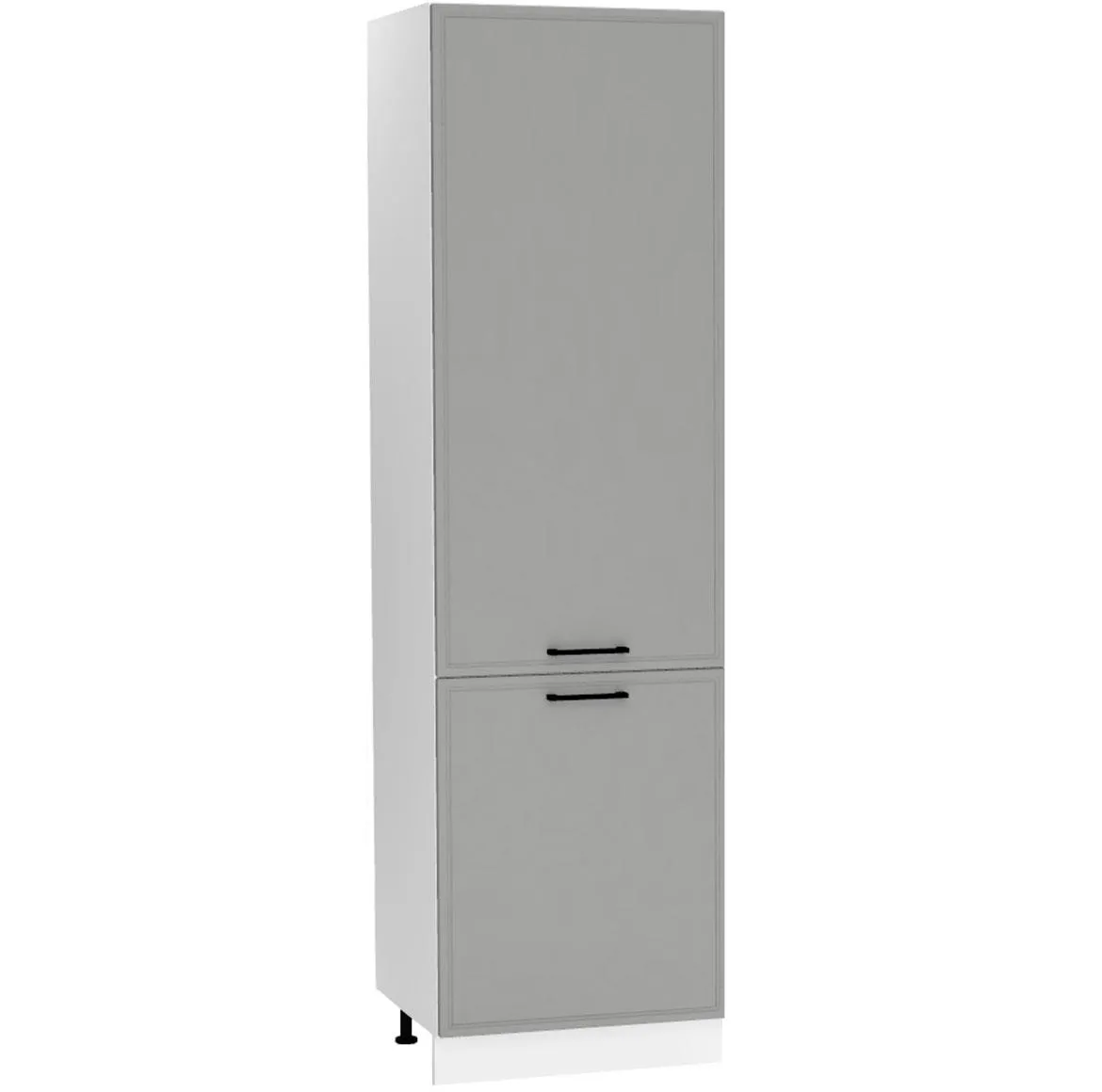 Emily D60SL 2133 PL 2FR kuhinjski element 2 vrata 60x56x213,3 cm belo/sivi