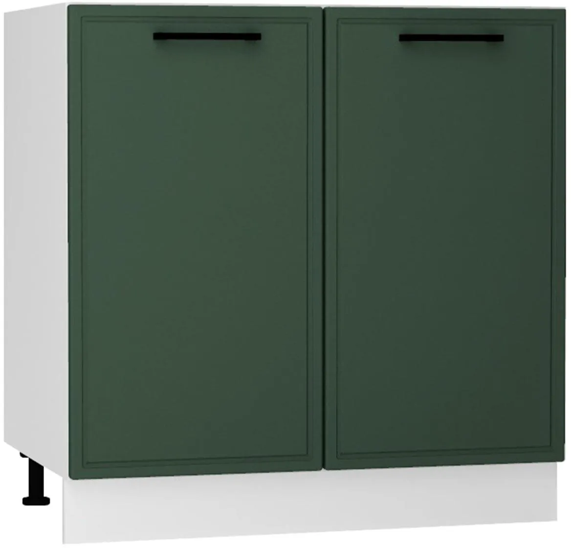Emily D80ZL kuhinjski element 2 vrata 80x52,4x82 cm belo/zeleni