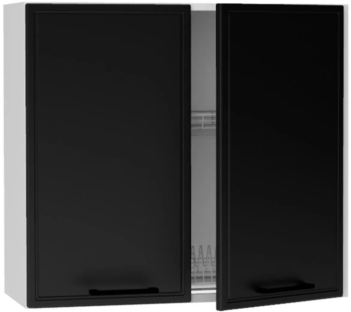 Emily W80su Alu kuhinjski element 80x30x72 cm crni