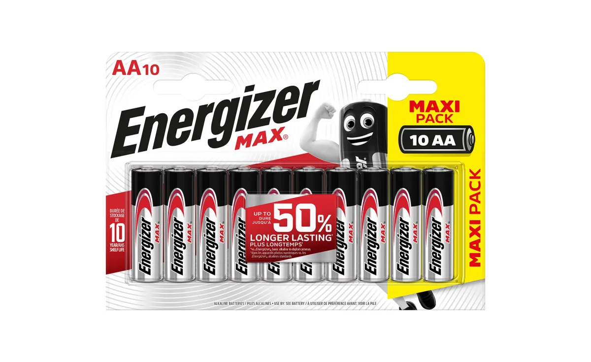 Energizer Max 10AA alkalnih baterija