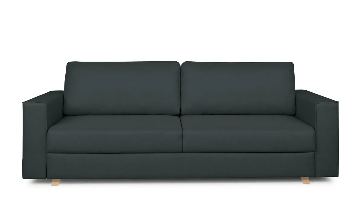 Enna trosed sa ležajem sivi 240x94x83 cm