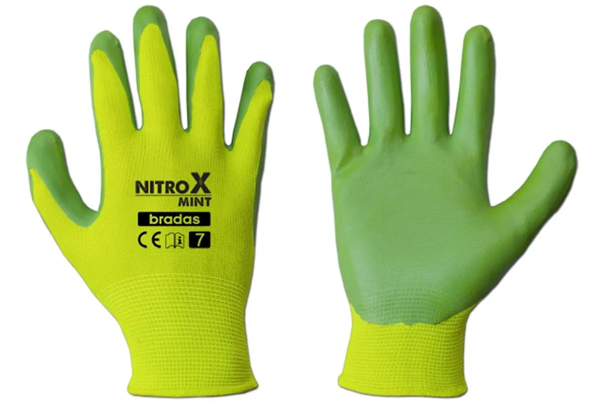 Ženske rukavice Nitrox mint velicina 7