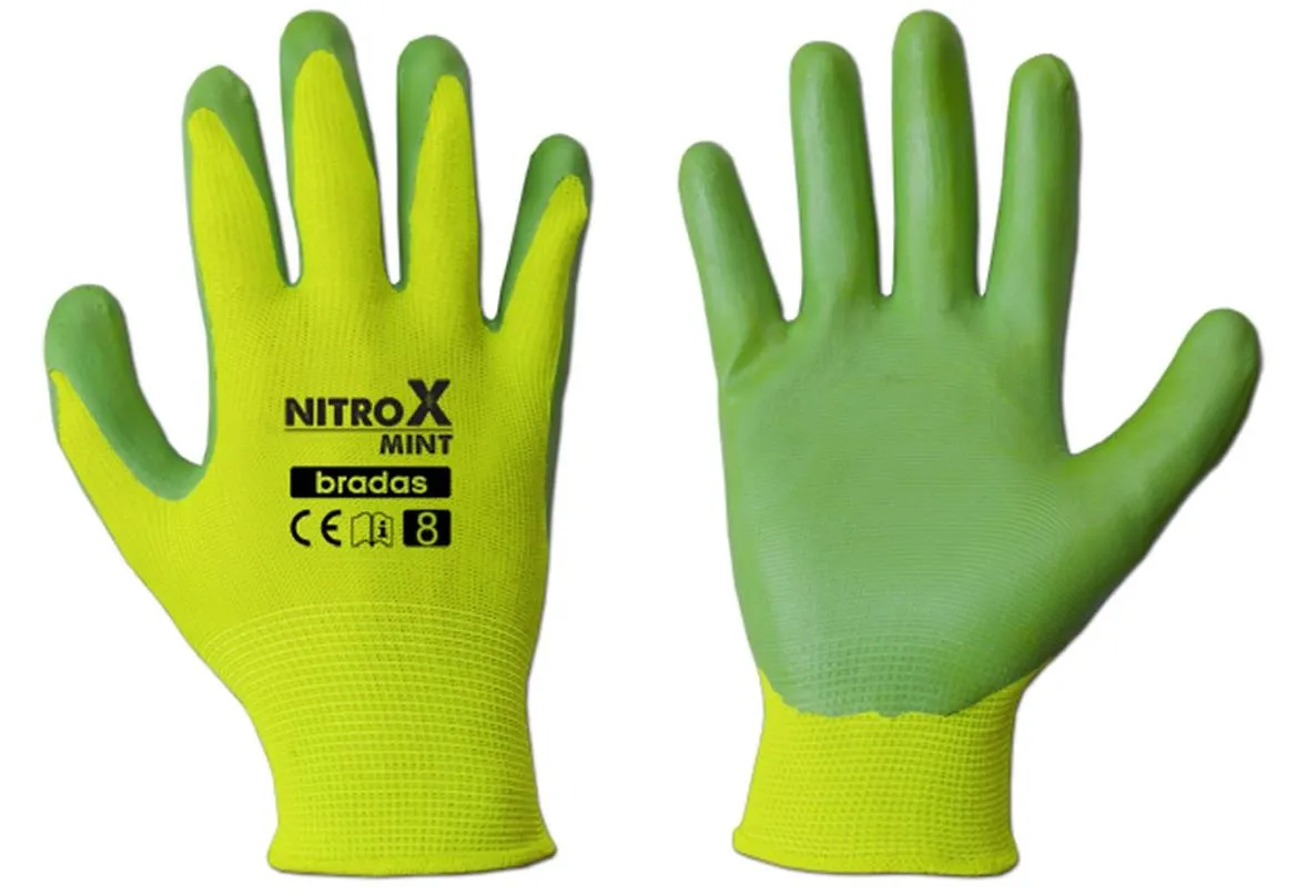 Ženske rukavice Nitrox mint velicina 8