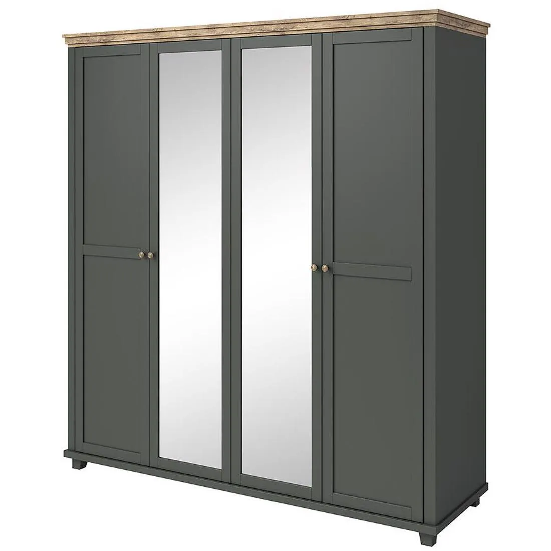 Evora ormar 200x62x216 cm siva