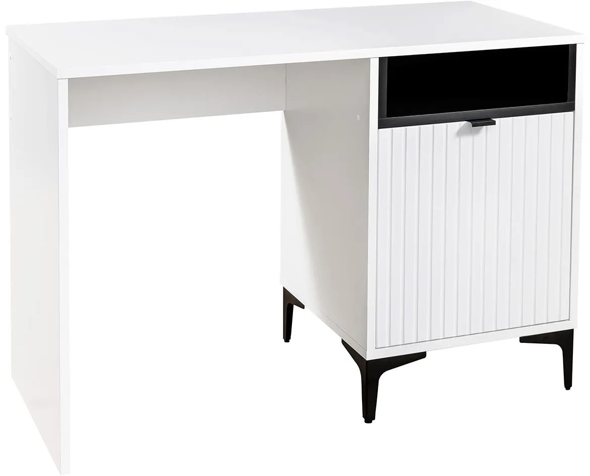 Fabio 1D radni stol 1vrata 110x50,2x76 beli
