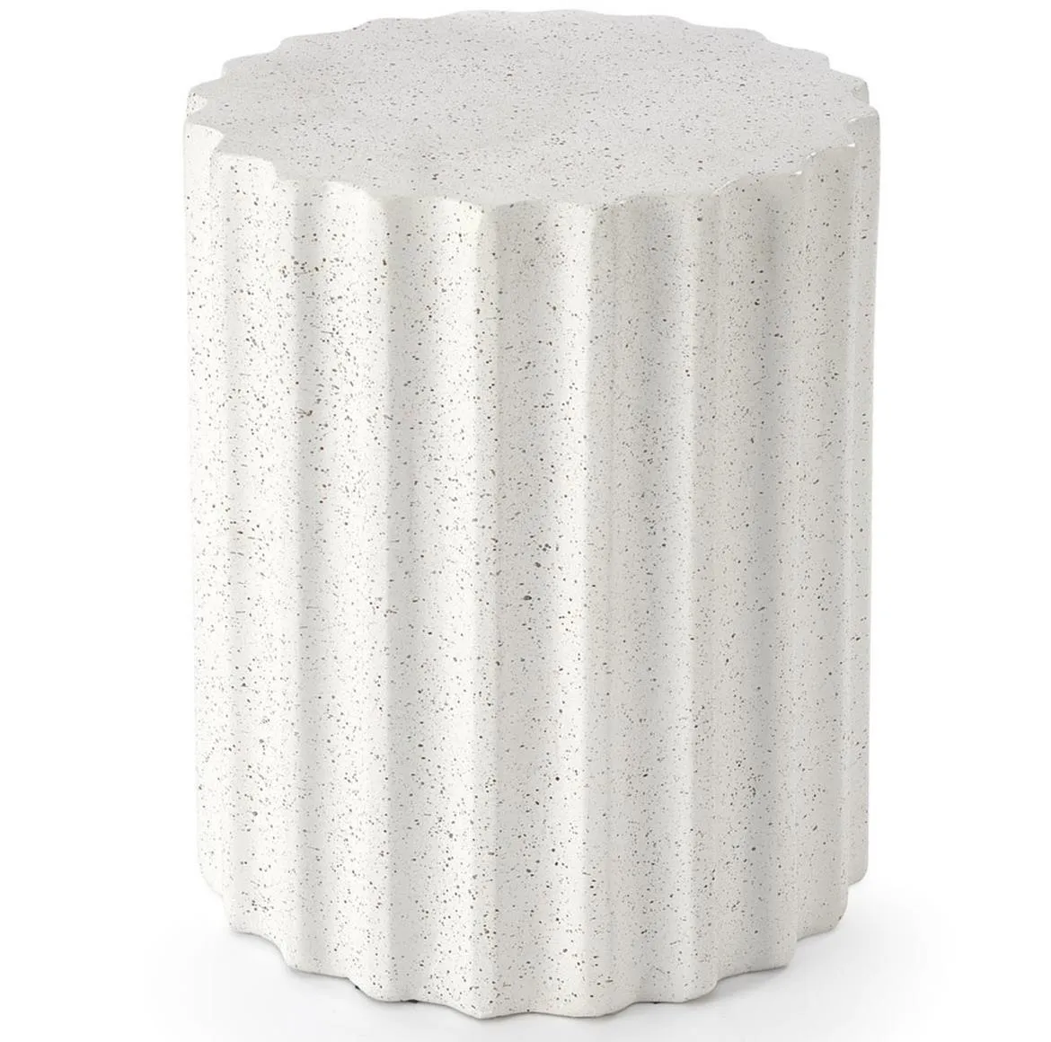 Fara klub sto D41x46 cm beli