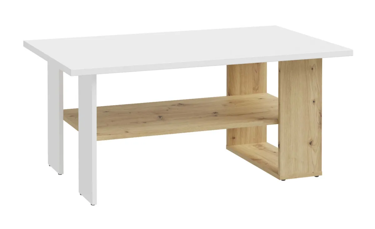Fargo klub sto 110x45x60 cm artisan/bela