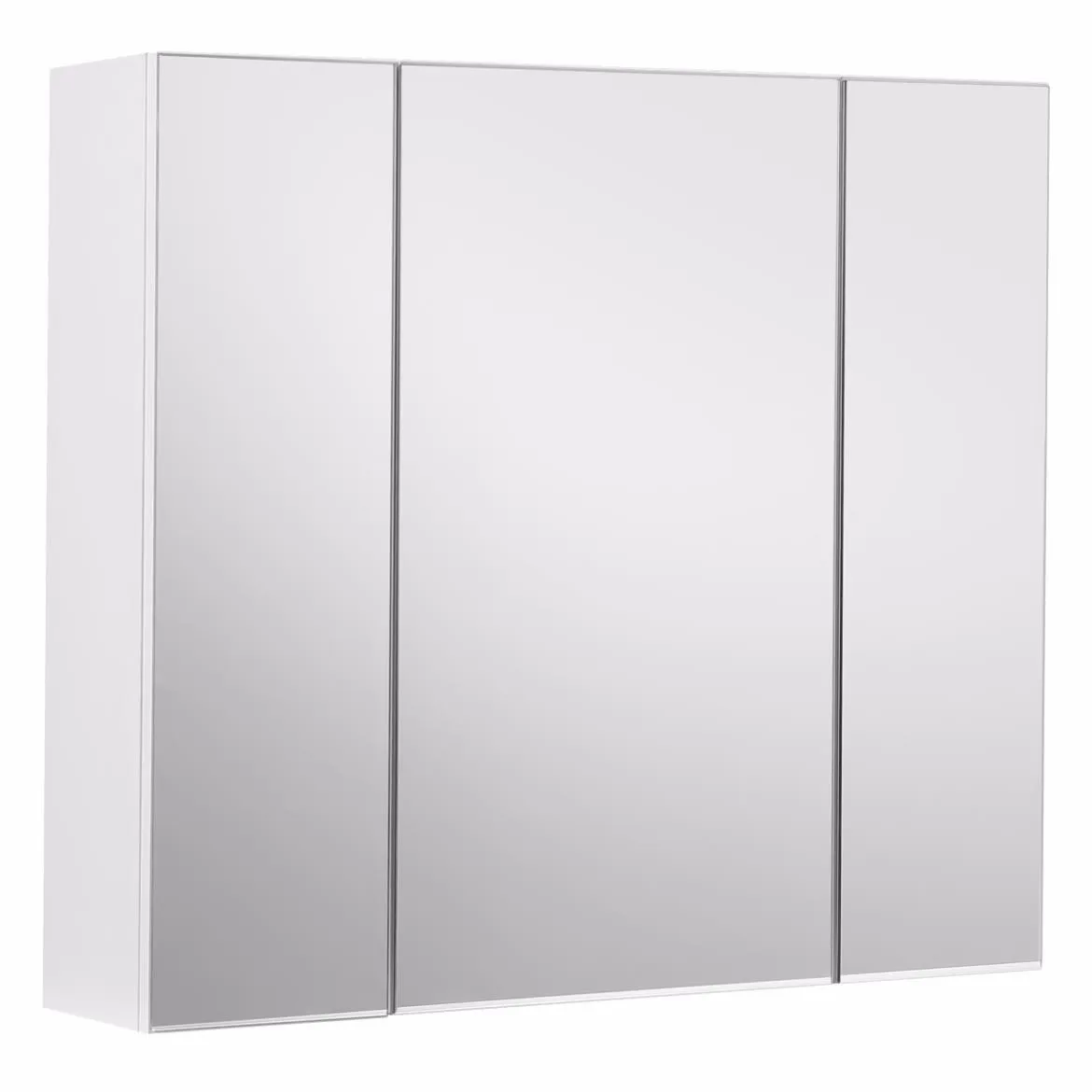 Foggia ormaric s ogledalom 60x15x55 beli