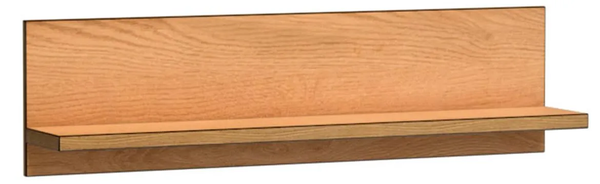 Fonti F9 zidna polica 120x19,2x32 cm natur