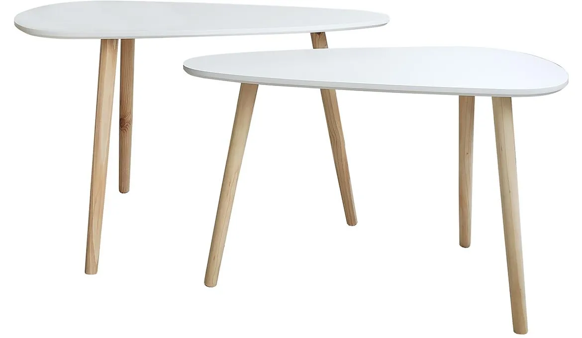 Frej set stocica 2/1 beli/natur