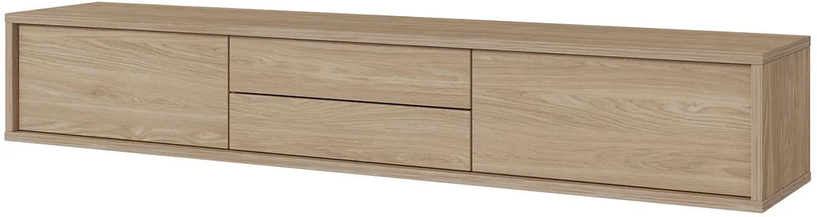 Frida 2k2s 39 TV komoda 2vrata+2fioke 180x37x32 hrast nauljeni