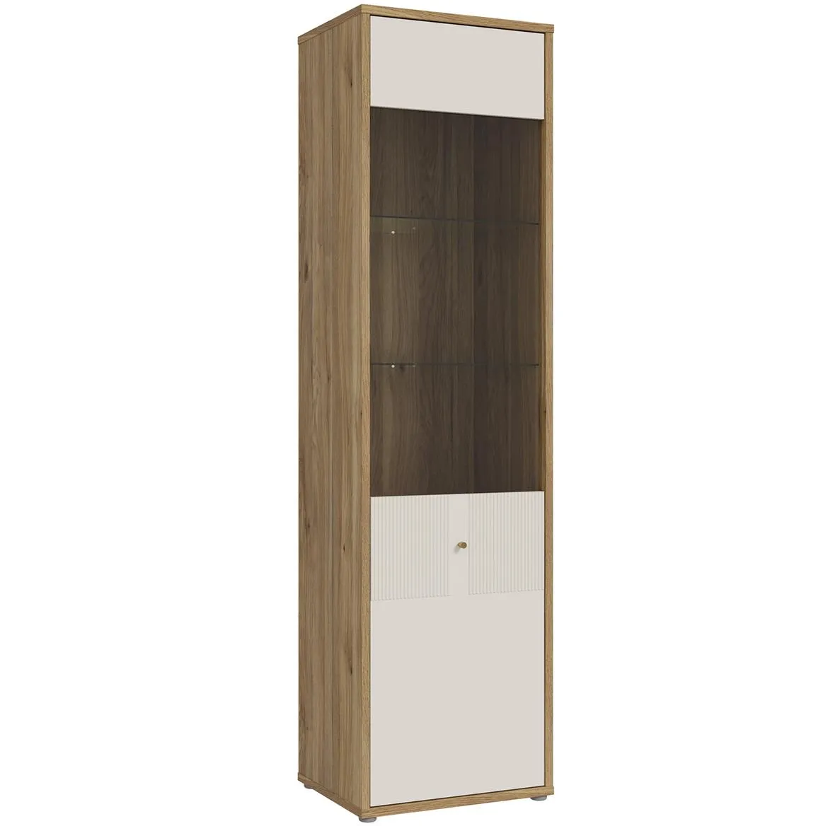 Funda RNKV712 vitrina 54,8x42x201,5 natur/bež