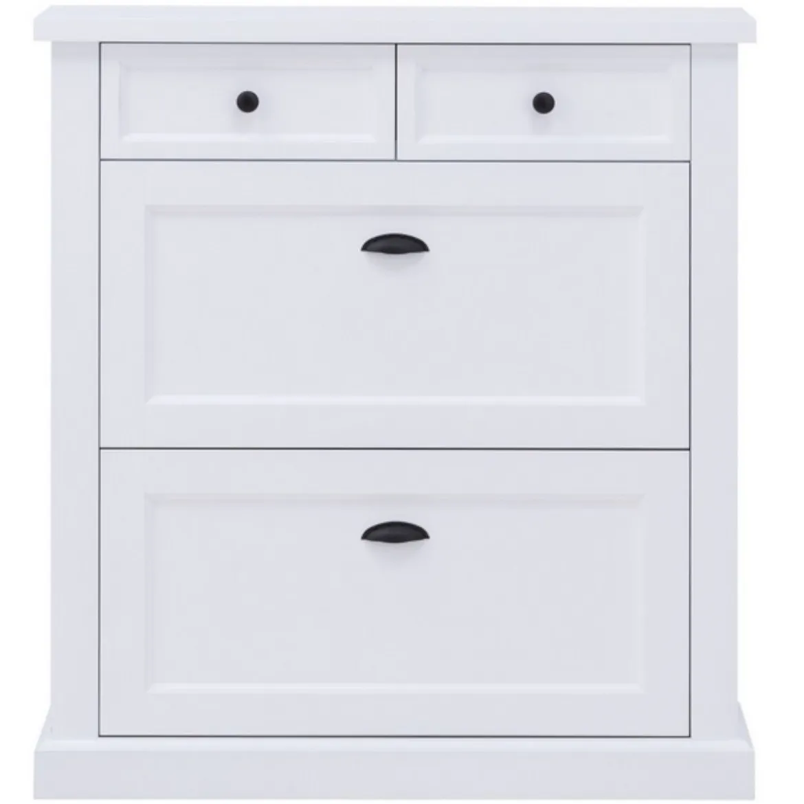 Galia cipelarnik 2 vrata+2 fioke beli