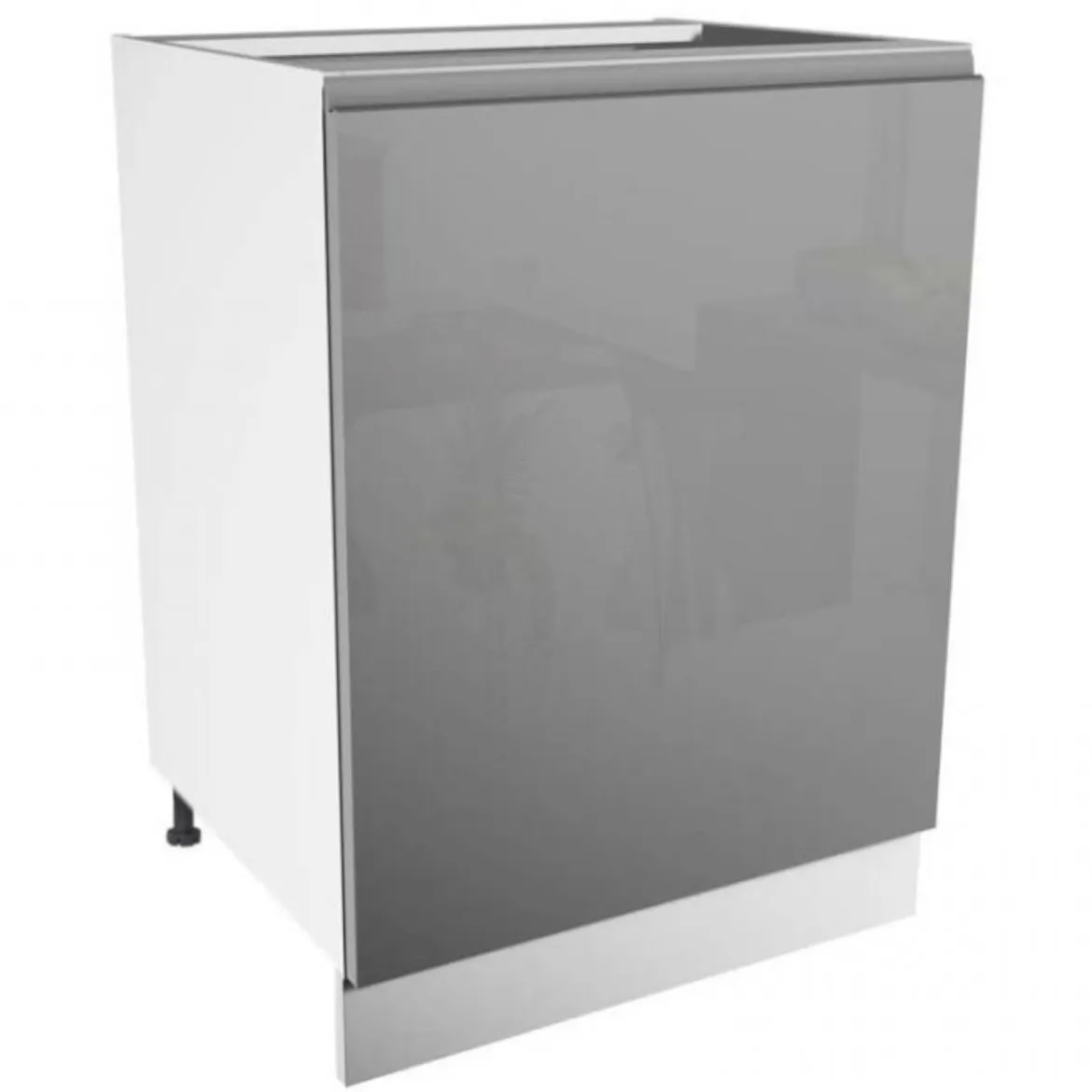 Gardena D60 P kuhinjski element 1 vrata 60x45x82 cm siva/bela