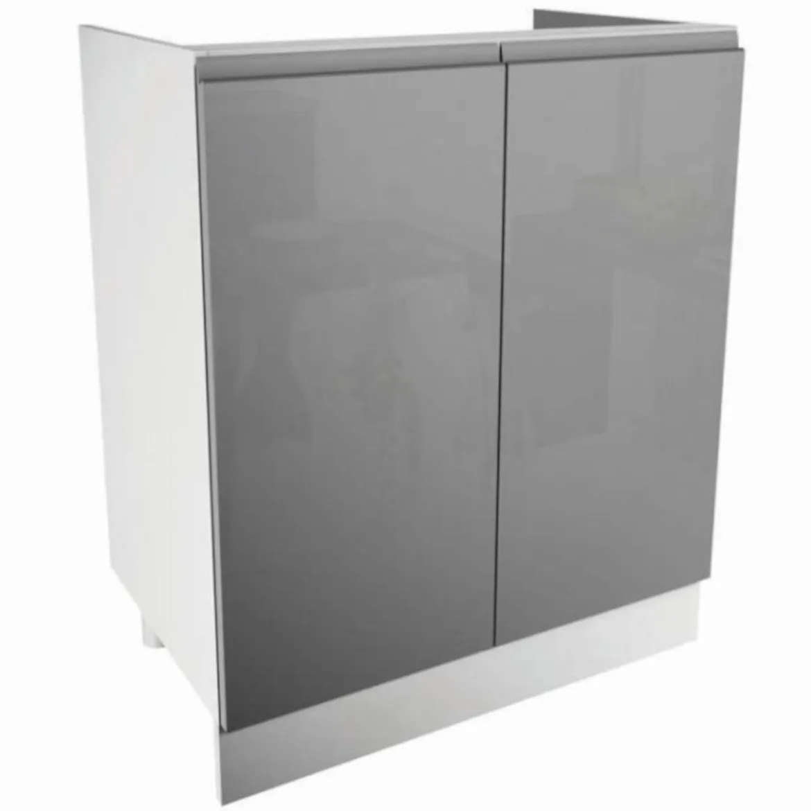 Gardena D60Z kuhinjski element 2 vrata  60x45x82 cm siva/bela