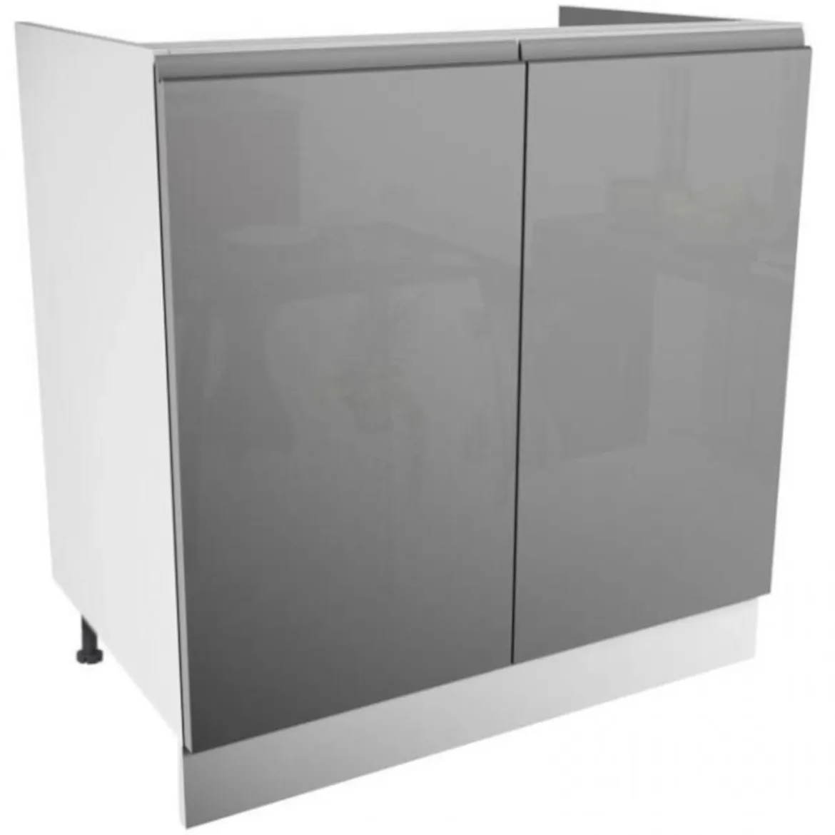 Gardena D80Z kuhinjski element 80x45x82 cm siva/bela