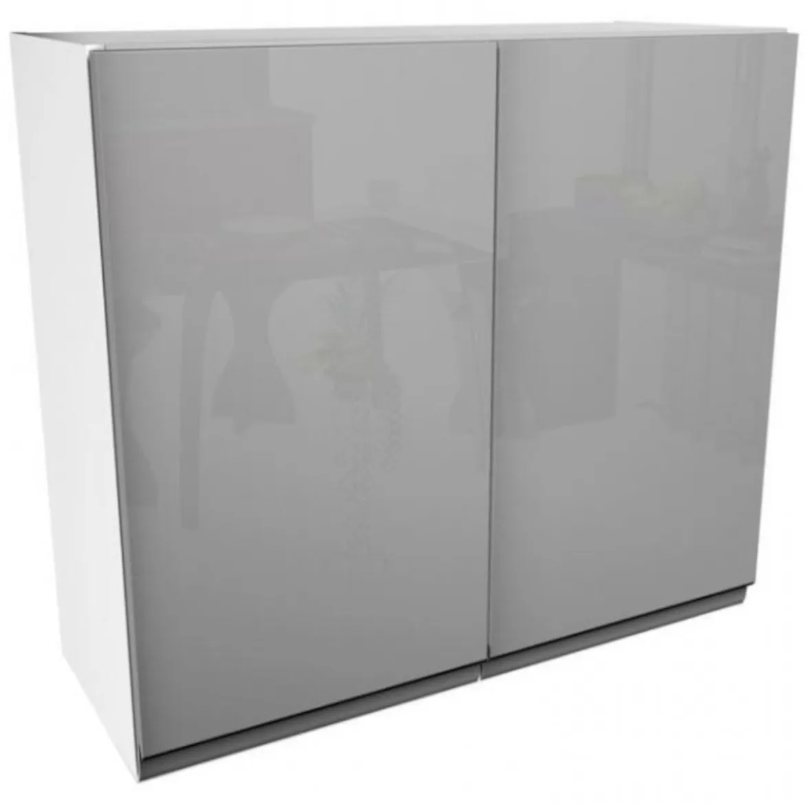 Gardena G80 kuhinjski element 2 vrata 80x29,8x72 cm sivo/beli