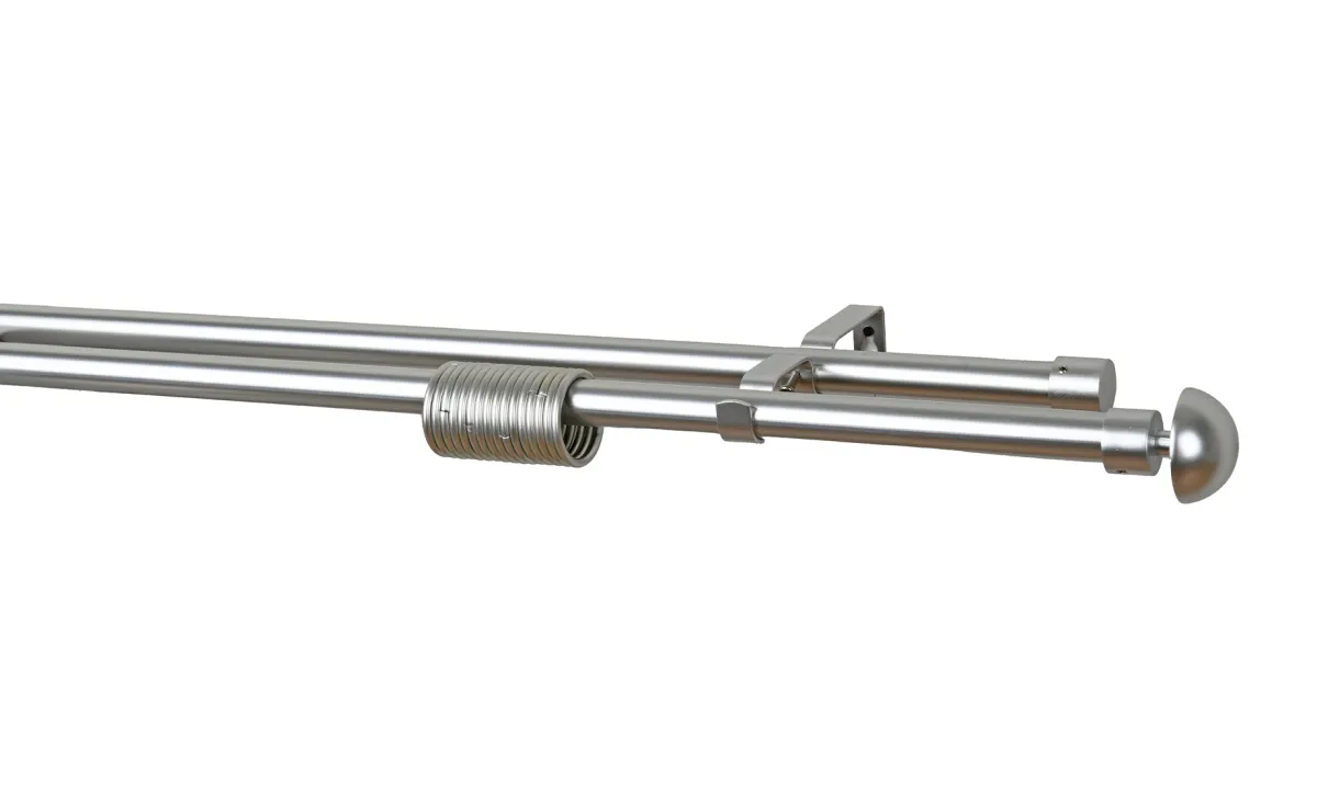 Garnišna Delta razvlačna dvostruka 120-210cm srebrna