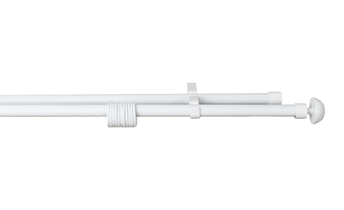 Garnišna Delta razvlačna dvostruka 200-370cm bela