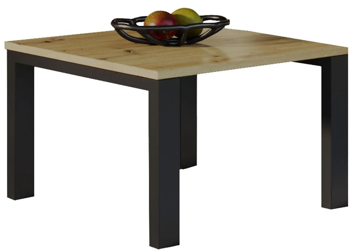 Garold klub sto 80x80x55 cm natur (artisan harst)