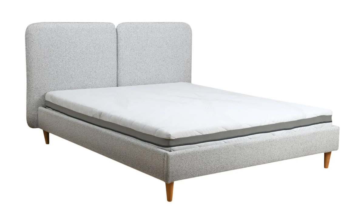 Gemini krevet sa podnicom 187x216x110 cm sivi