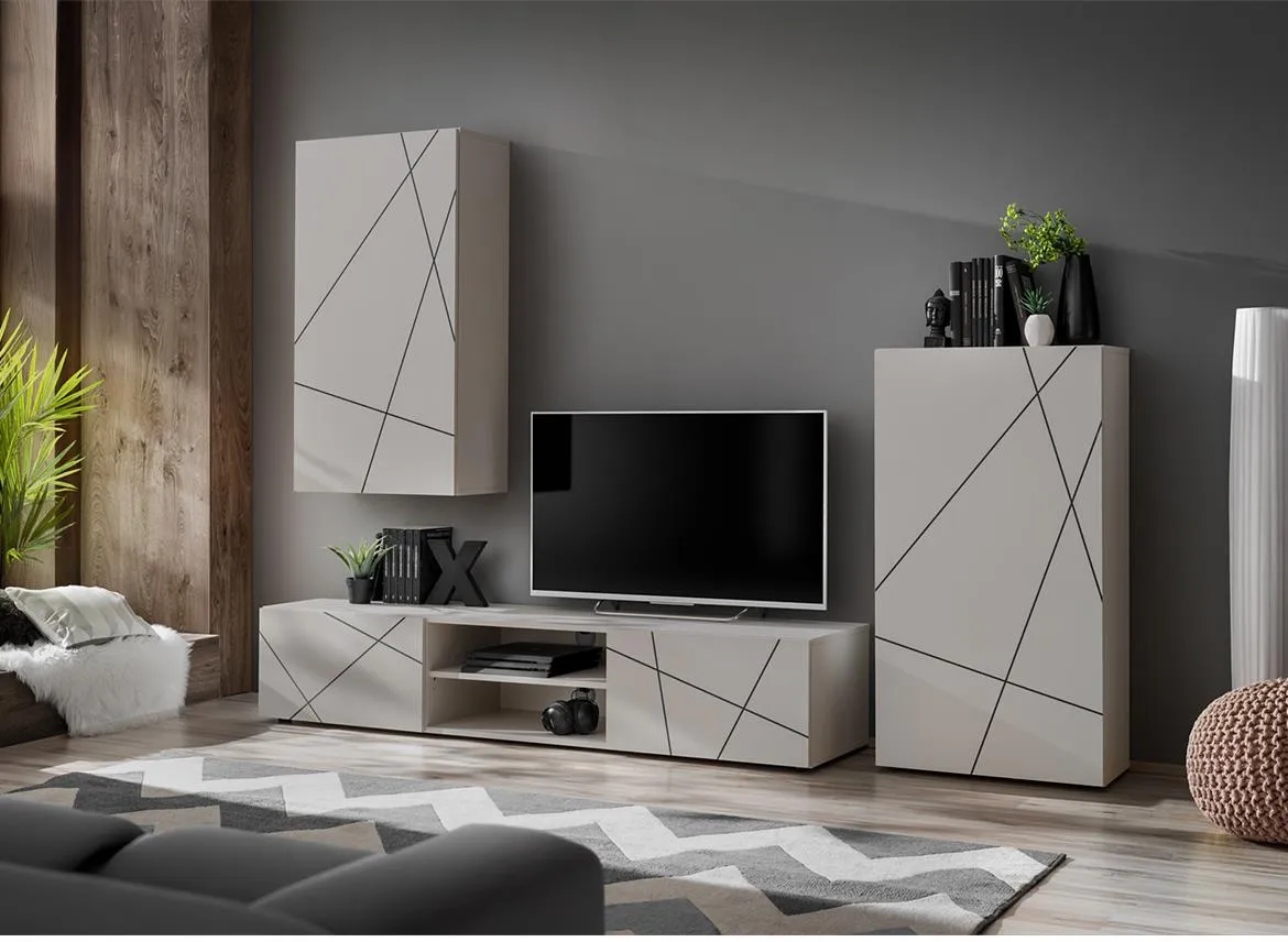 Geo II Cc Geo2 regal 250x45x180 kašmir bež