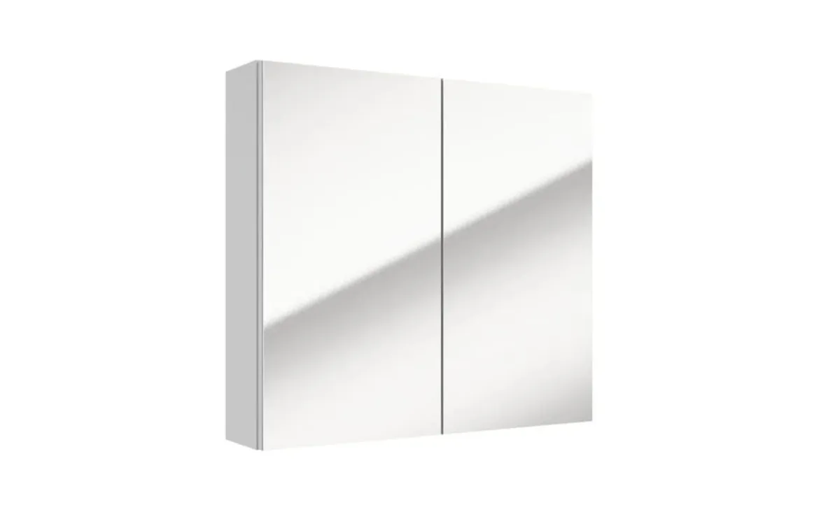 Gizmo ormarić sa ogledalom 2 vrata 60x12x76cm beli
