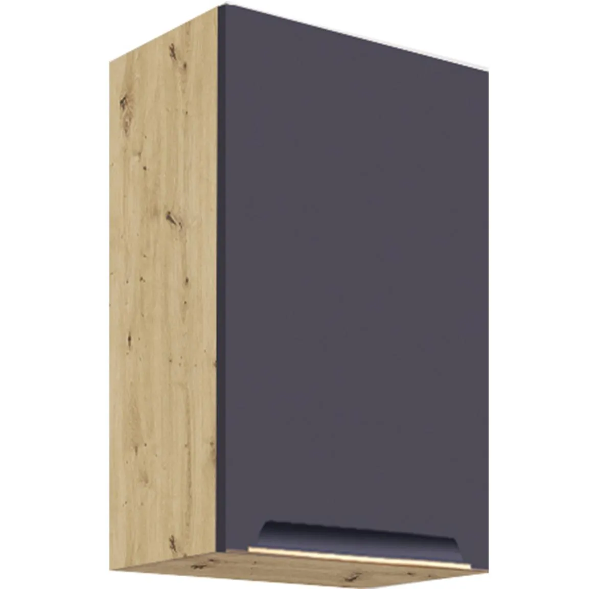 Glamour 31g kuhinjski element 40x32x72 natur (artisan hrast)/plavi