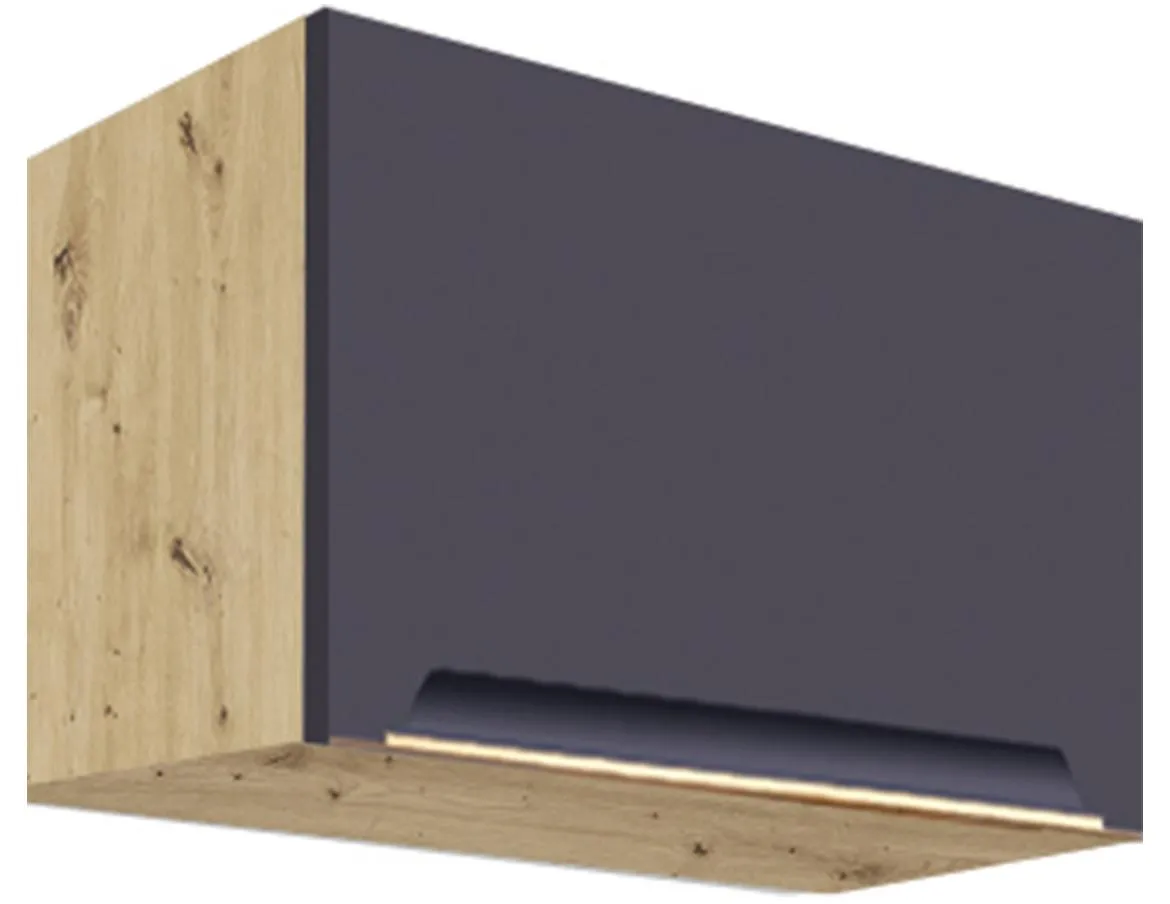 Glamour 35g kuhinjski element 50x32x36 natur (artisan hrast)/plavi