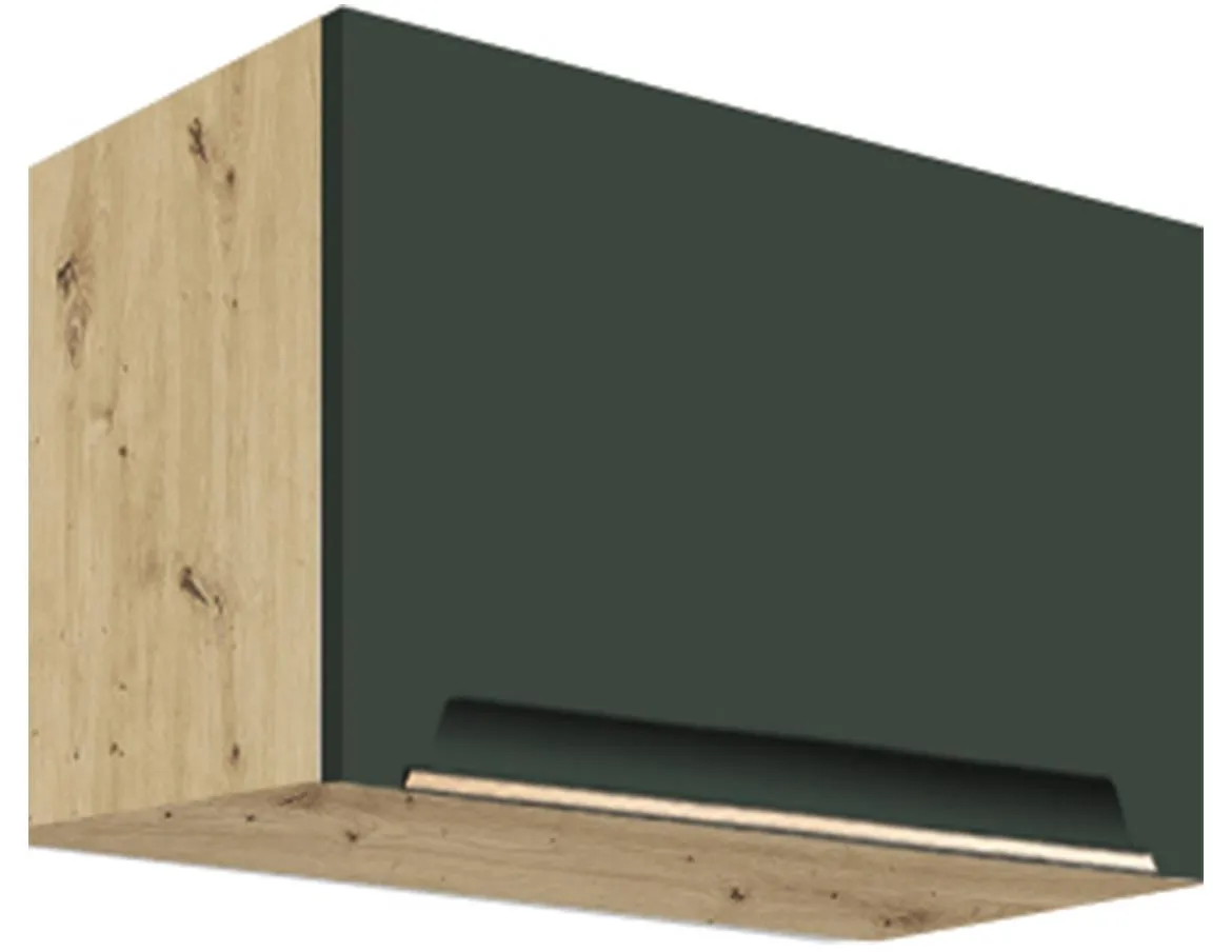 Glamour 35g kuhinjski element 50x32x36 natur (artisan hrast)/zeleni