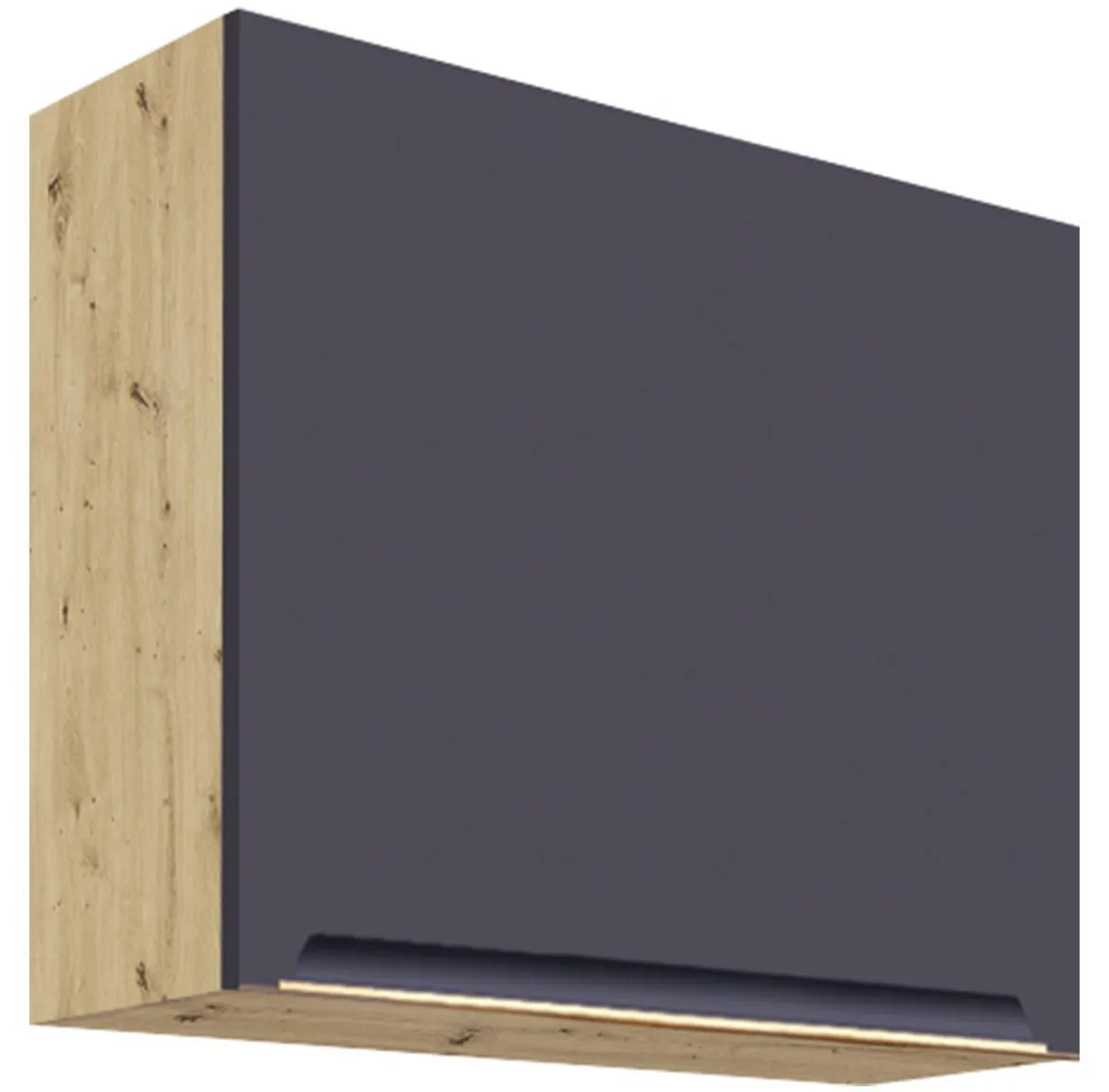 Glamour 43G kuhinjski element 1 vrata 80x32x72 cm natur (artisan hrast)/plavi