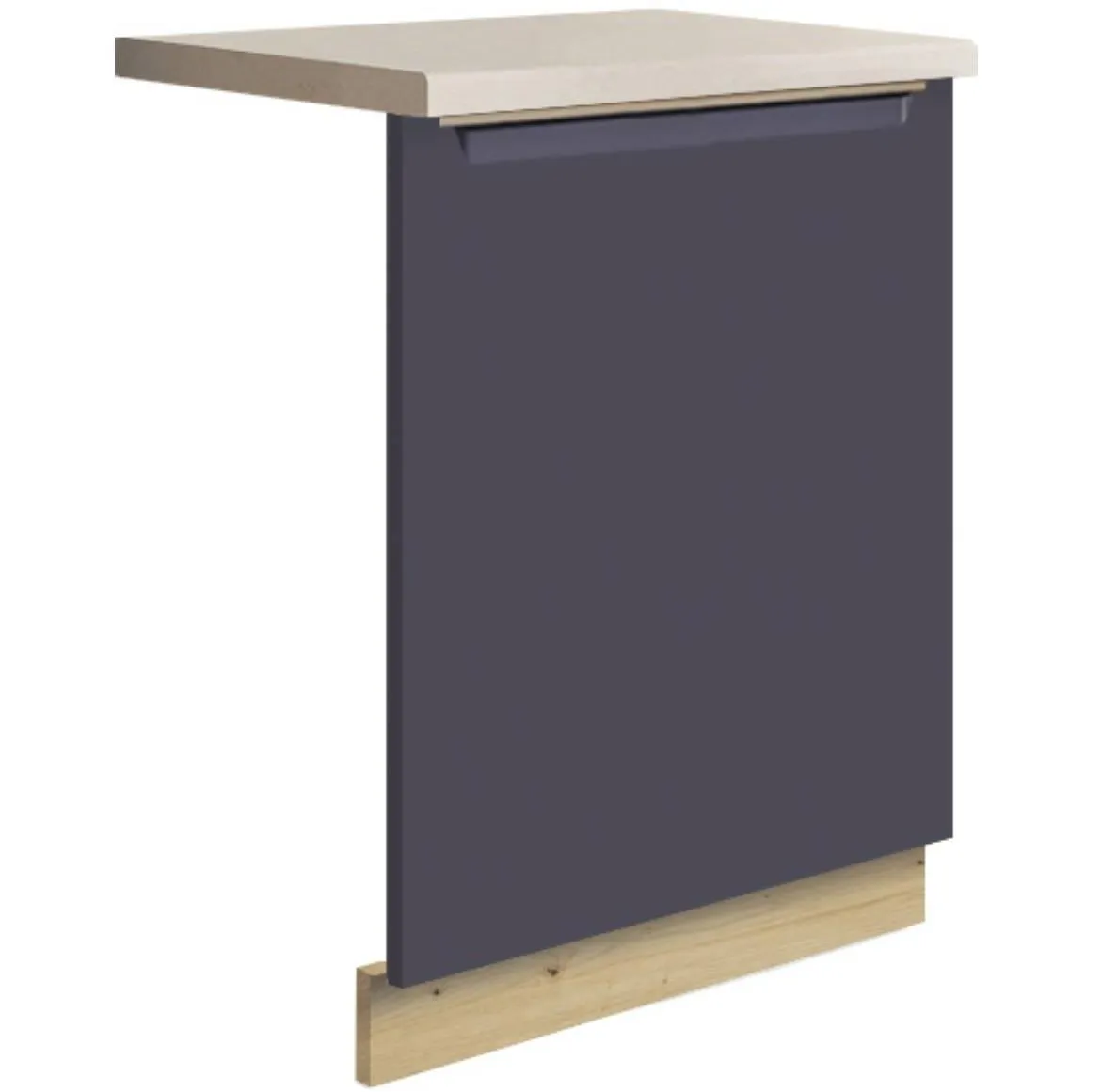Glamour zm 45 kuhinjska fronta 60x1,6x82 cm plava