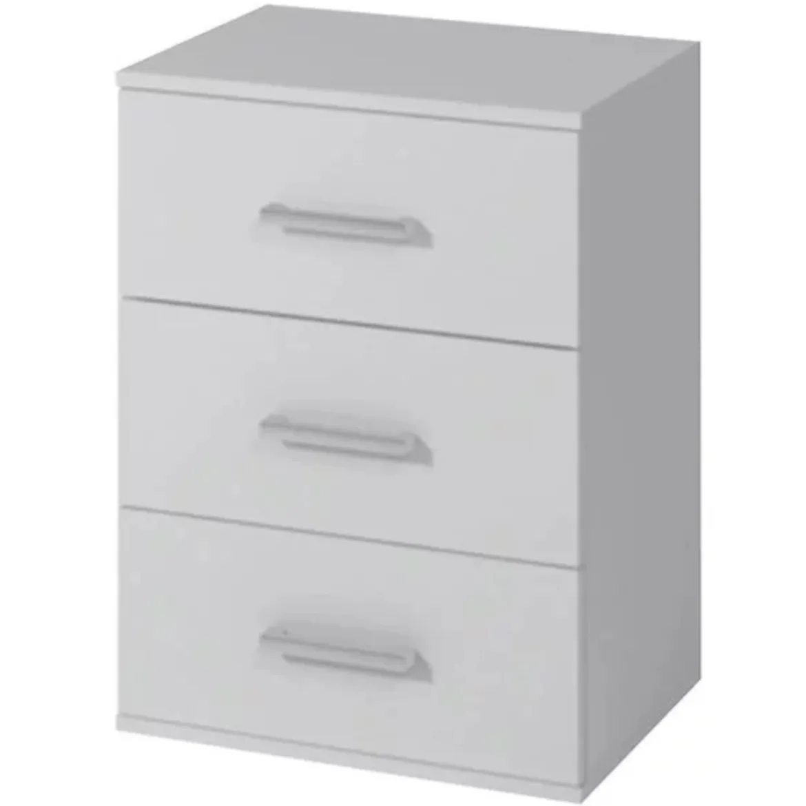 Goda III nocni ormaric 3 fioke 48x35x65,5 beli