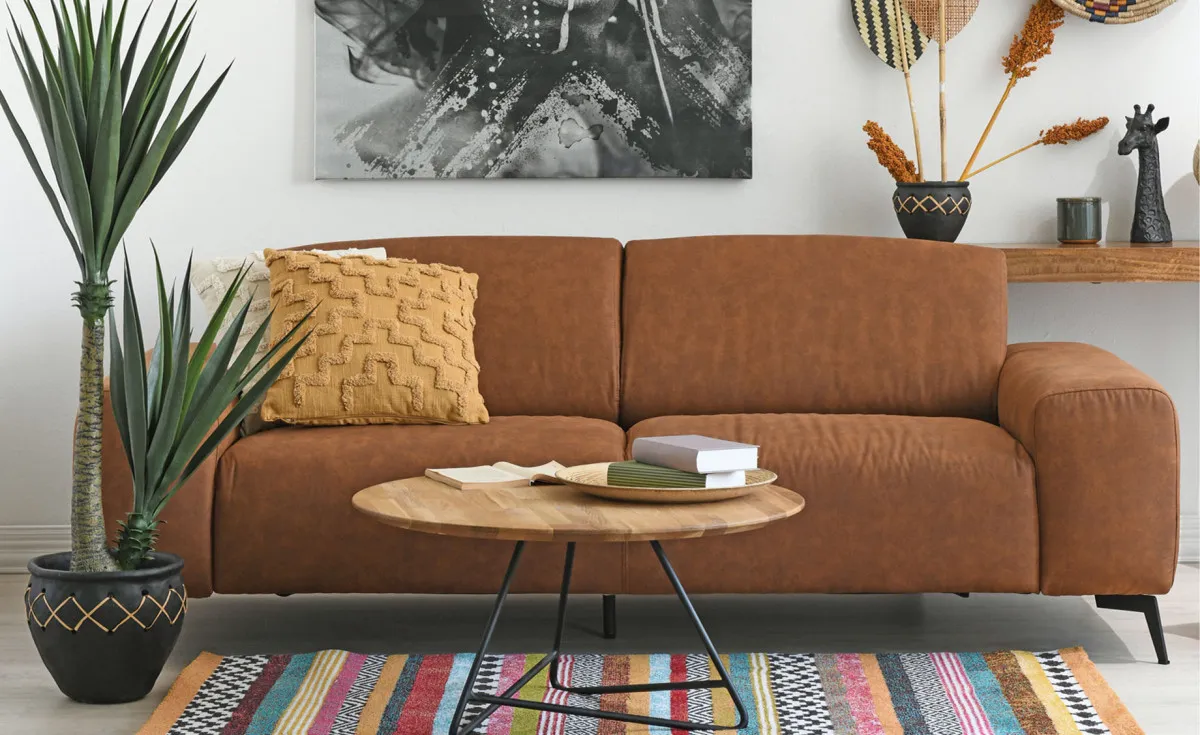 Gozer New trosed konjak 238x96x77cm