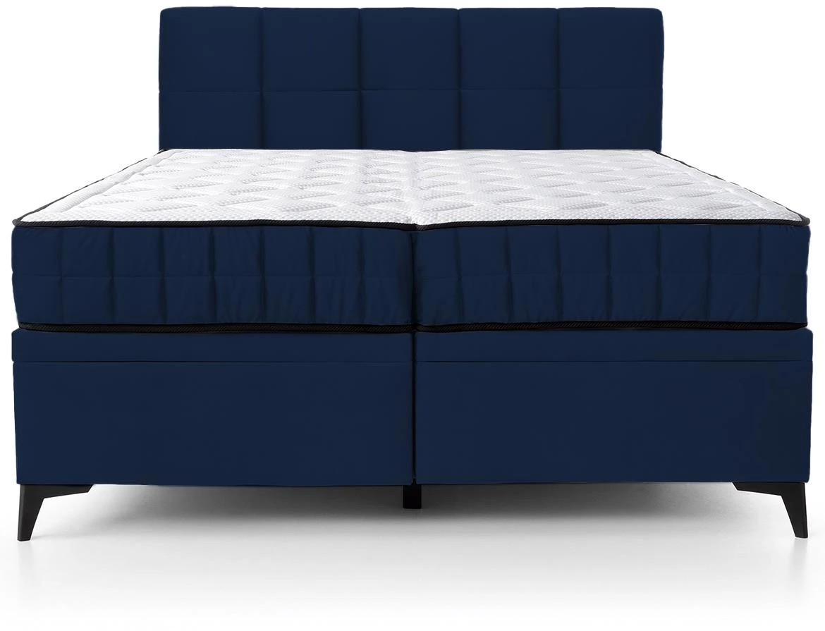 Greta krevet 160/200 Amon 07 tamnoplava + dušek