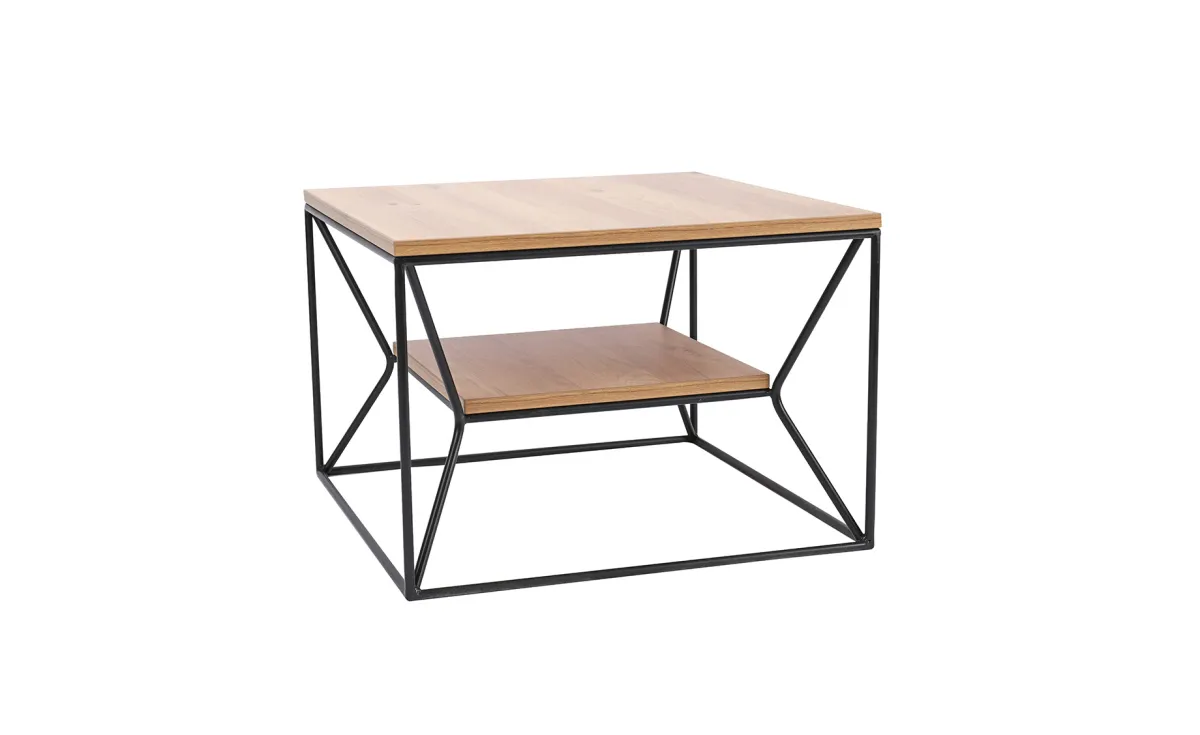 Harrison klub sto 1 polica 60x60x42 cm