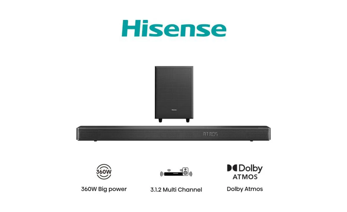 Hisense AX3120G soundbar 3.1.2