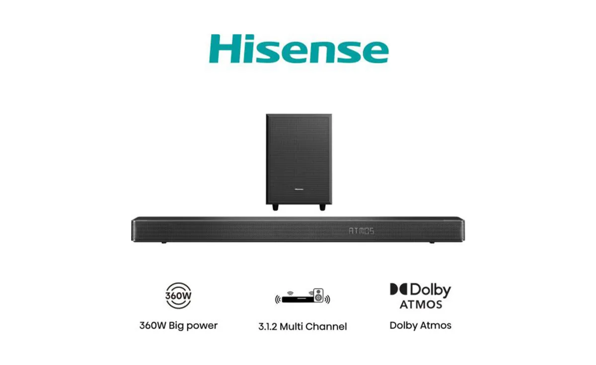 Hisense AX3120G soundbar 3.1.2