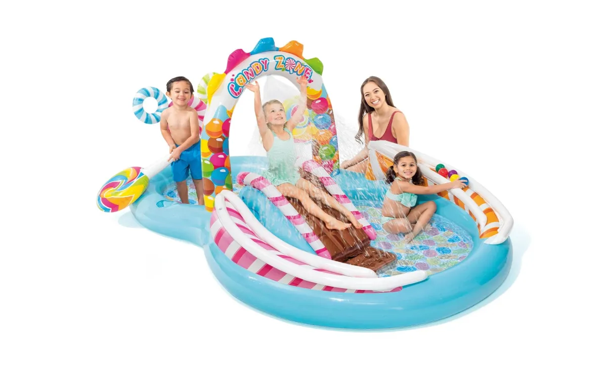 Igralište na naduvavanje Candy zone 2+, 57149NP