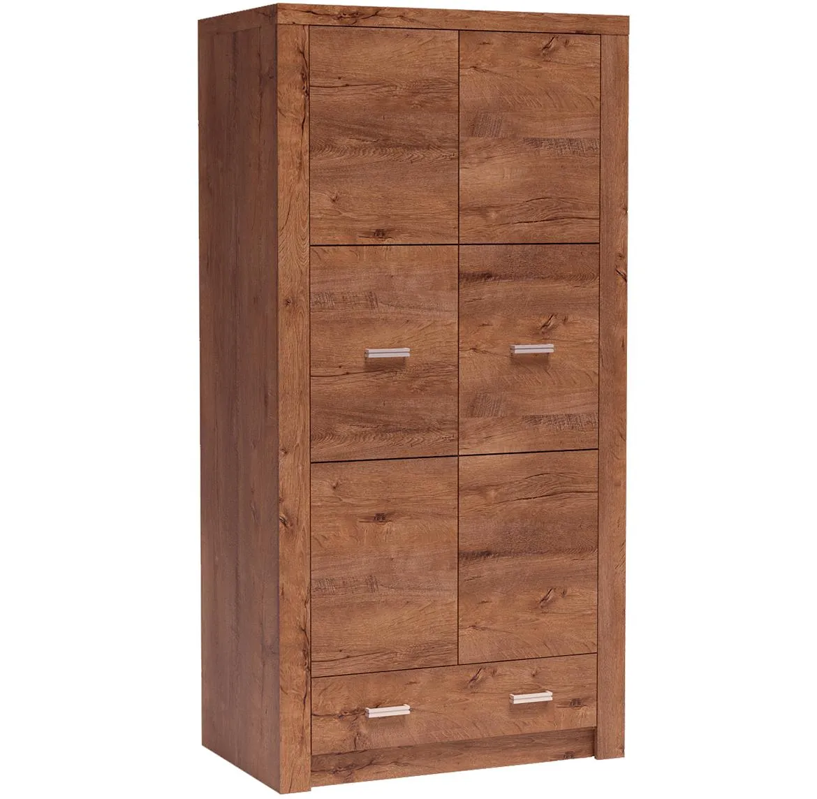 Indianapolis ormar 2 vrata+1 fioka 96x58x192 tamni hrast