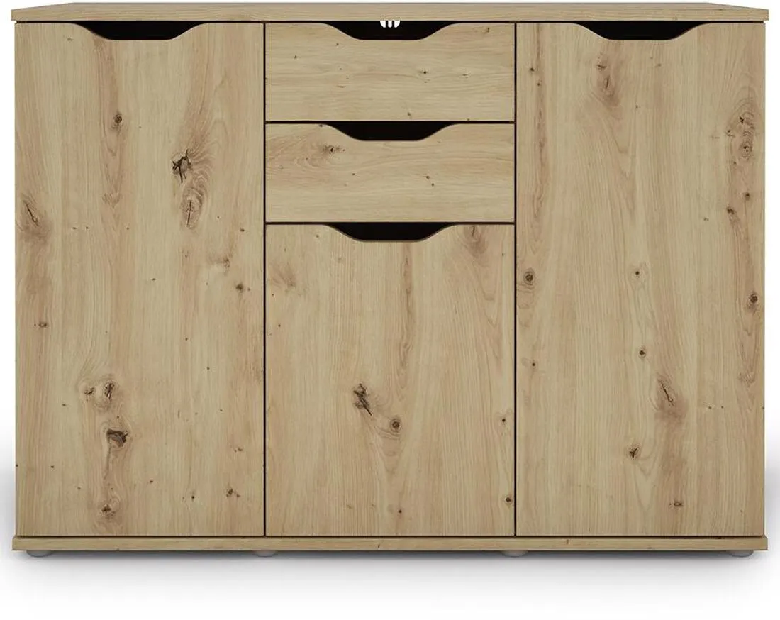 Ines komoda 108x38x78,7 hrast
