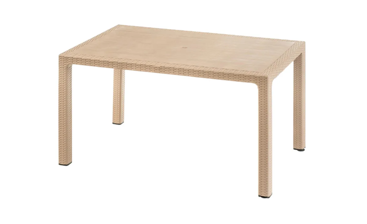 Infinitty baštenski sto 120x70x74 cm bež
