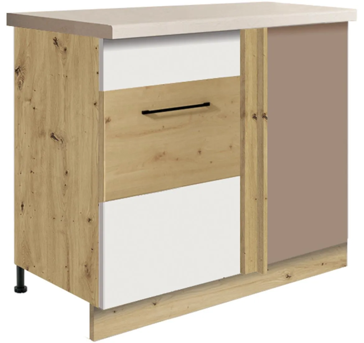 Infinity 24D L kuhinjski element 1 vrata 110x60x82 cm hrast/hrast