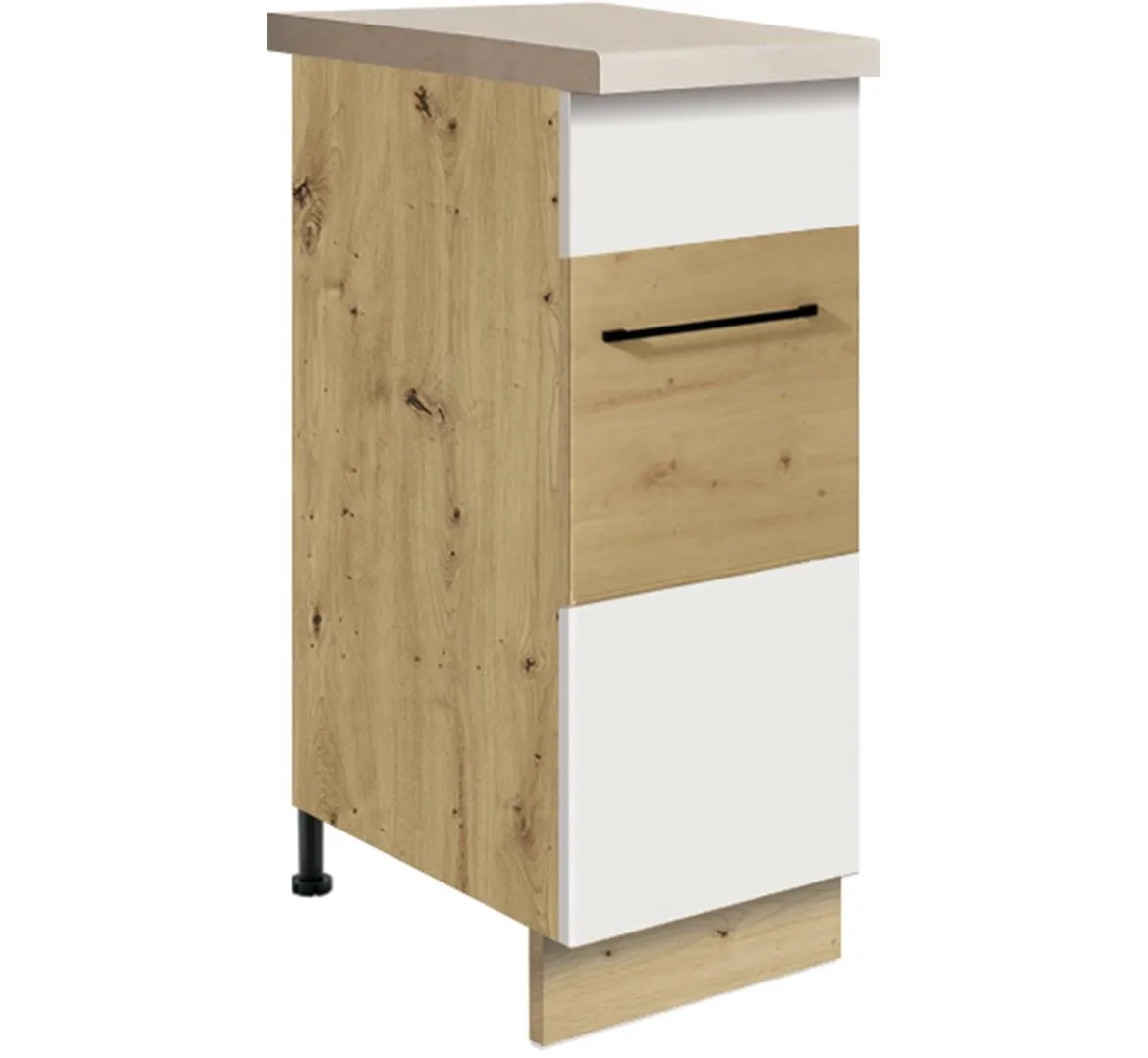 Infinity 26D kuhinjski element 1 fioka 30x51x82 cm hrast/hrast