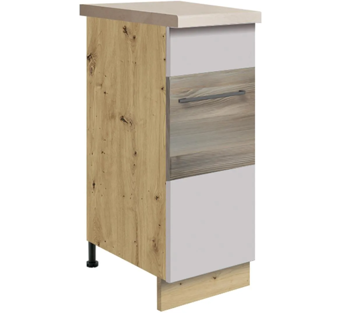 Infinity 26D kuhinjski element 1 fioka 30x51x82 cm latte/hrast