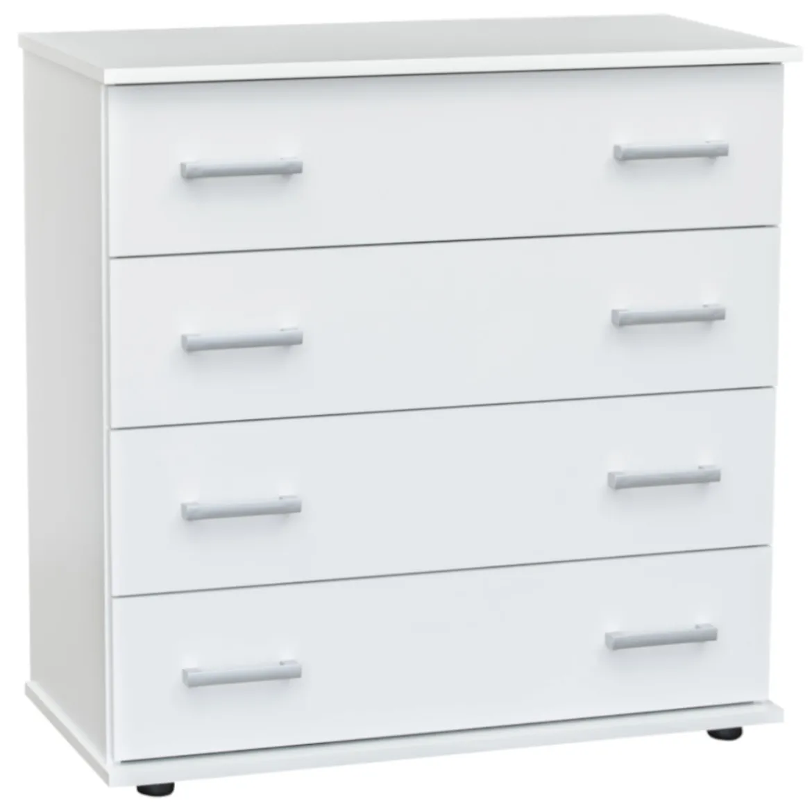 Iwa komoda 4 fioke 93,5x45x93,5 cm bela