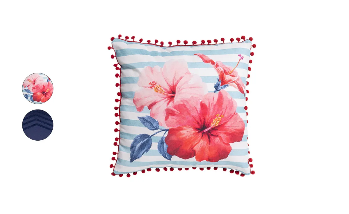Jastuk Hibiscous 40x40cm vise boja